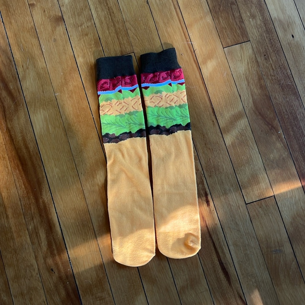 Cheeseburger Socks